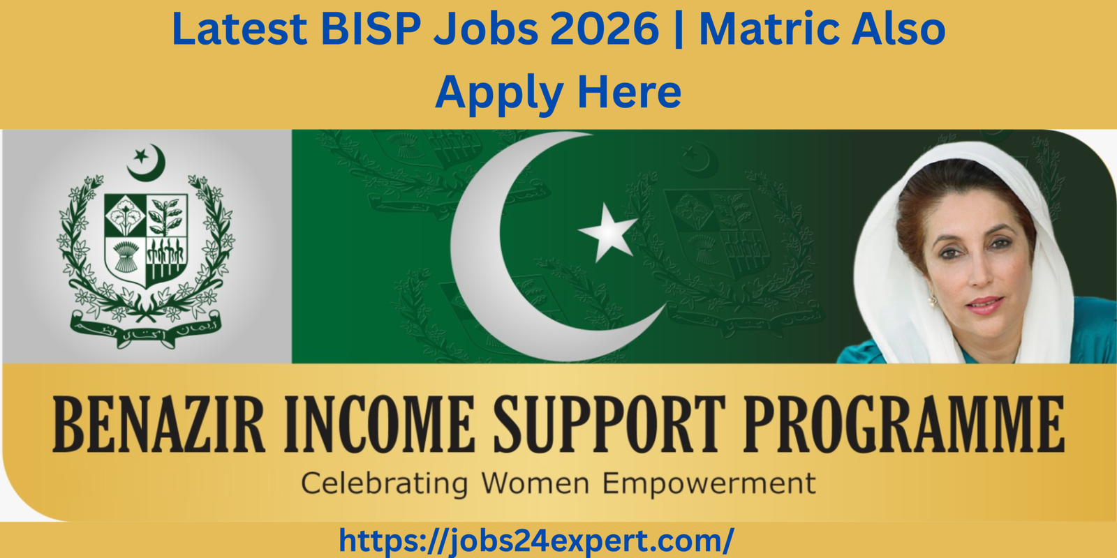 Latest BISP Jobs 2026 | Matric Also Apply Here