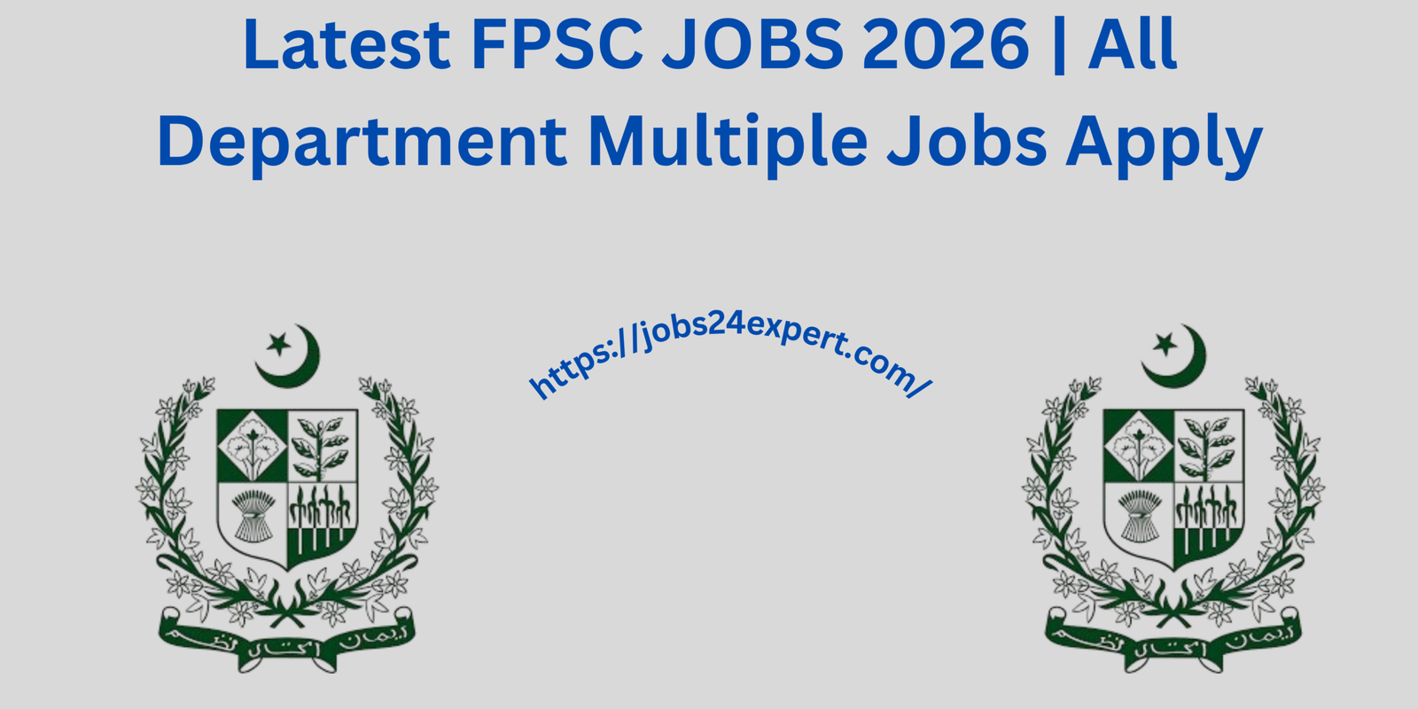 Latest FPSC JOBS 2026 | All Department Multiple Jobs Apply